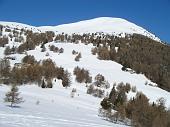 Bella e tranquilla ciaspolata al M. Motto della Scala tra Valcamonica e Valtellina il 13 marzo 2010 - FOTOGALLERY